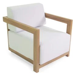 Viadurini in the Garden Garten Lounge Set-Aluminium-Wohnzimmer mit Thermotransfer-Holz-Effekt - Camper