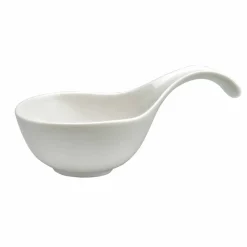 Viadurini Kitchen Teller Set-Aperitif Service 12 Stück moderne weiße Porzellan-Design-Platten - Nalah