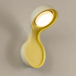 Toscot Moderne Wandleuchten-Applikation aus Keramik und Aluminium, handgefertigt in Italien – Clover