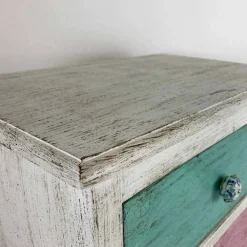 Viadurini Living Kommoden-Artisan Kommode mit 4 Schubladen aus weißem Holz Made in Italy - Manhattan