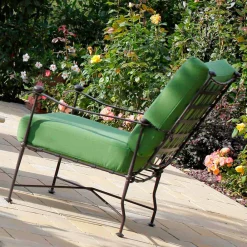 Viadurini in the Garden Garten Lounge Set-Artisan Outdoor-Wohnzimmer in Eisen-Graphit-Finish Made in Italy - Lietta