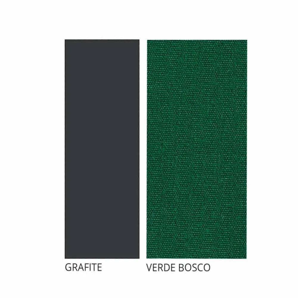 Viadurini in the Garden Garten Lounge Set-Artisan Outdoor-Wohnzimmer in Eisen-Graphit-Finish Made in Italy - Lietta