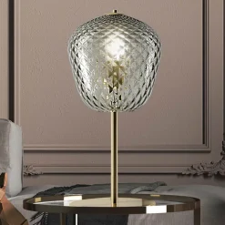 Viadurini Vetro di Venezia Murano Lampen|Moderne Tischlampen-Artisan Tischlampe aus geblasenem venezianischem Glas - Dalia Balloton