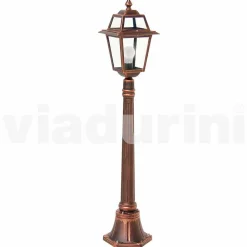 Viadurini Lighting Gartenlampion-Außen niedriger Laternenpfahl aus Aluminium, hergestellt in Italien, Kristel