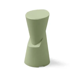 Viadurini in the Garden Outdoor Hocker-Außenhocker aus Polyethylen 7 Farben Made in Italy - Creme