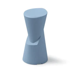 Viadurini in the Garden Outdoor Hocker-Außenhocker aus Polyethylen 7 Farben Made in Italy - Creme