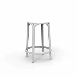 Vondom Outdoor Hocker-Außenhocker Brooklyn von aus Polypropylen mit Glasfaser, 4 Stück