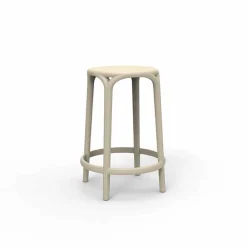 Vondom Outdoor Hocker-Außenhocker Brooklyn von aus Polypropylen mit Glasfaser, 4 Stück