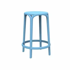Vondom Outdoor Hocker-Außenhocker Brooklyn von aus Polypropylen mit Glasfaser, 4 Stück