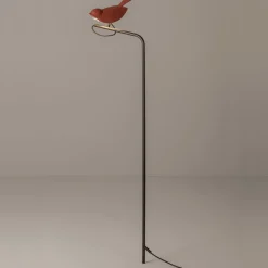 Viadurini Lighting Design Beleuchtung-Außenlampe aus emaillierter toskanischer Majolika Made in Italy - Uccellino