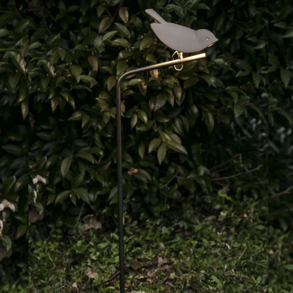 Viadurini Lighting Design Beleuchtung-Außenlampe aus emaillierter toskanischer Majolika Made in Italy - Uccellino