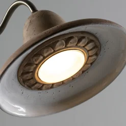 Toscot Gartenlampion-Außenlaterne aus Aluminium und Galestro Made in Italy - Spoleto