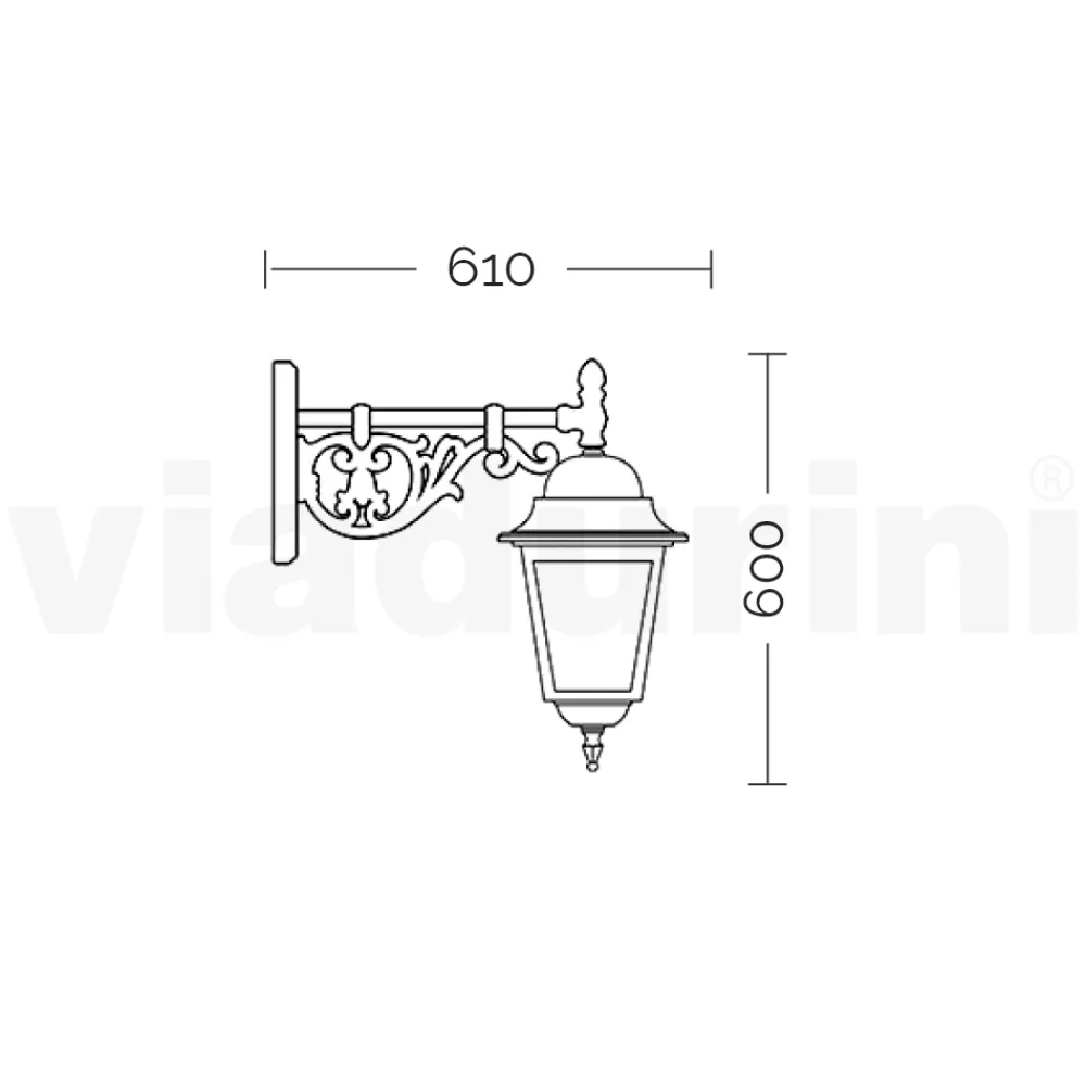 Viadurini Lighting Gartenlaternen-Außenlaterne aus Glas und Aluminium in 5 verschiedenen Ausführungen - Alchemist