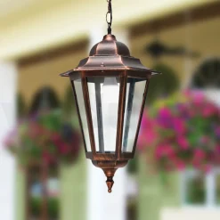 Viadurini Lighting Gartenlaternen-Außenlaterne im Vintage-Stil aus Aluminium, hergestellt in Italien – Janira