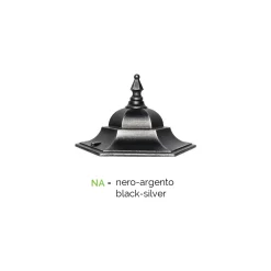 Viadurini Lighting Gartenlaternen-Außenlaterne im Vintage-Stil aus Aluminium, hergestellt in Italien – Janira