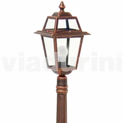 Viadurini Lighting Gartenlampion-Außenlaternenpfahl aus Aluminiumdruckguss, hergestellt in Italien, Kristel