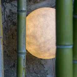 In-es.artdesign Design Beleuchtung-Außenleuchte für Wandmontage A. Moon Out in Nebulite