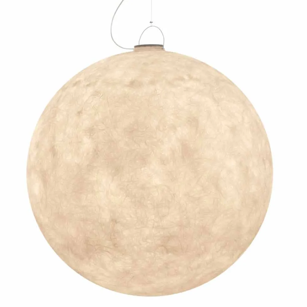 In-es.artdesign Design Beleuchtung-Außenpendelleuchte Luna Out in Nebulite