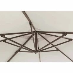 Viadurini in the Garden Gartenschirm-Außenschirm, 3x3 mit Polyestertuch und Aluminiumstange - Texas