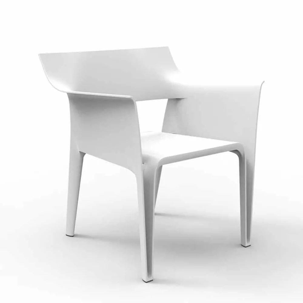 Vondom Sessel Kunststoff-Außensessel Pedrera von , Designer Eugeni Quitllet, 4 Stück