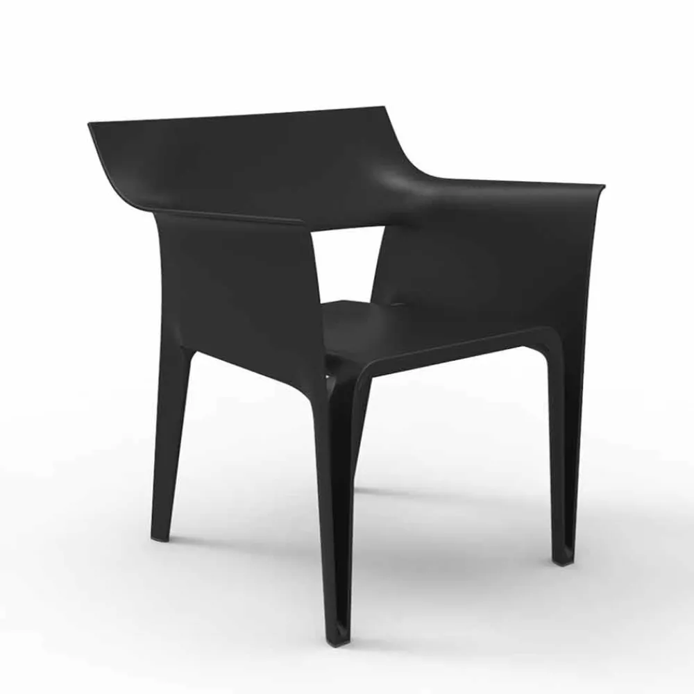 Vondom Sessel Kunststoff-Außensessel Pedrera von , Designer Eugeni Quitllet, 4 Stück