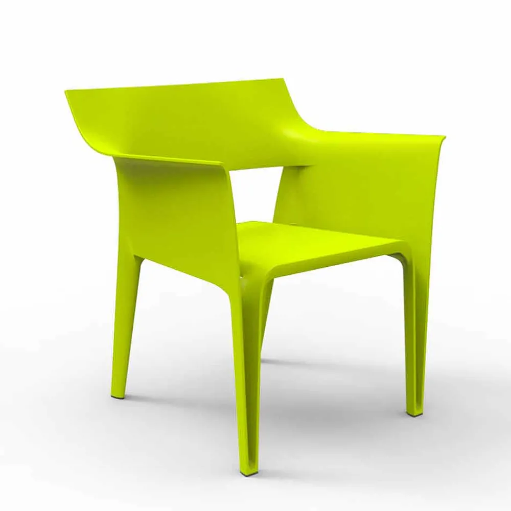Vondom Sessel Kunststoff-Außensessel Pedrera von , Designer Eugeni Quitllet, 4 Stück