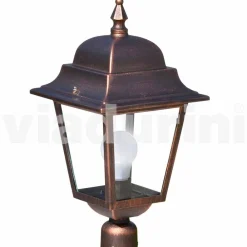 Viadurini Lighting Gartenlaternen-Außenstehleuchte aus Aluminium, hergestellt in Italien, Aquilina