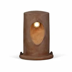 Toscot Gartenlaternen-Außenstehleuchte aus farbigem Ton U-Boat -