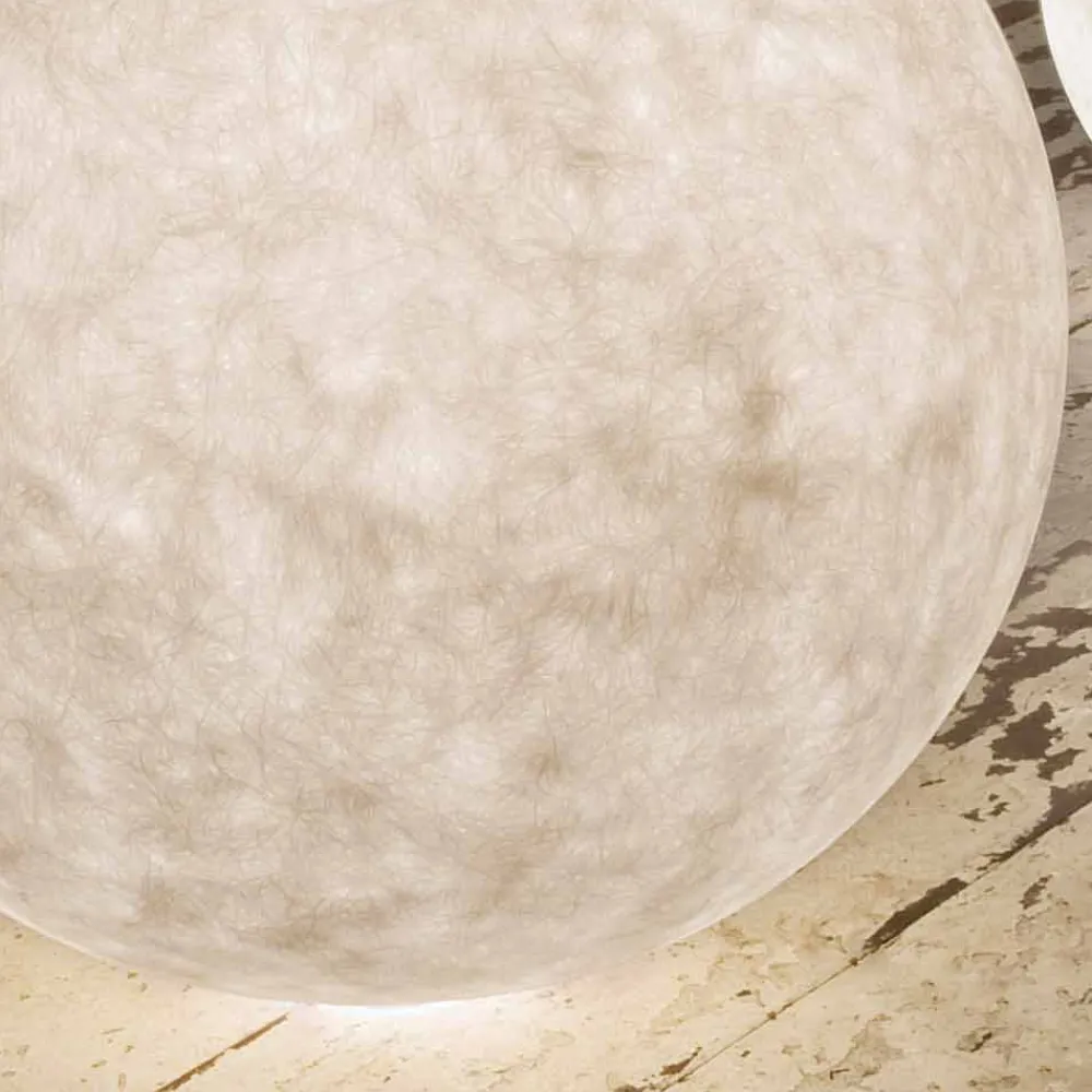 In-es.artdesign Design Beleuchtung-Außenstehleuchte Ex.Moon in Nebulite