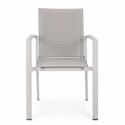 Viadurini in the Garden Gartenstühle Metall-Außenstuhl aus Aluminium mit Armlehnen von Homemotion - Casper Design