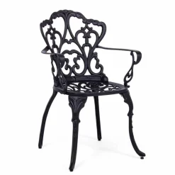 Viadurini in the Garden Gartenstühle Metall-Außenstuhl aus matt lackiertem Aluminium, 2 Stück - Casiro