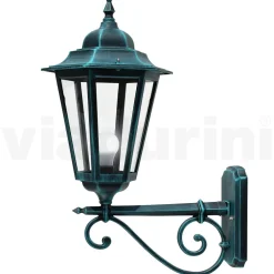 Viadurini Lighting Garten-Wandlampen-Außenwandleuchte aus Aluminium und Glas Made in Italy Vintage - Janira