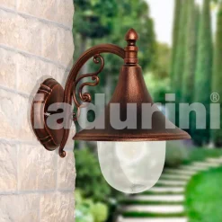Viadurini Lighting Garten-Wandlampen-Außenwandleuchte aus Aluminiumdruckguss, made Italy, Anusca