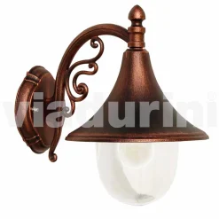 Viadurini Lighting Garten-Wandlampen-Außenwandleuchte aus Aluminiumdruckguss, made Italy, Anusca