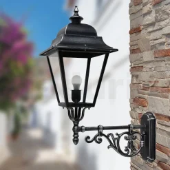 Viadurini Lighting Garten-Wandlampen-Außenwandleuchte aus Aluminium und Glas, hergestellt in Italien, Vintage – Bonaria
