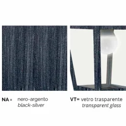 Viadurini Lighting Garten-Wandlampen-Außenwandleuchte aus Aluminium, hergestellt in Italien, Aquilina