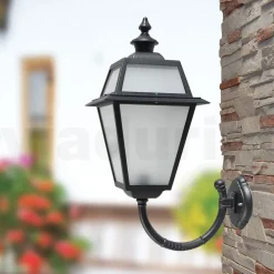 Viadurini Lighting Garten-Wandlampen-Außenwandleuchte aus Aluminium und Glas, hergestellt in Italien – Vivian