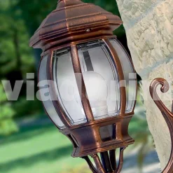 Viadurini Lighting Garten-Wandlampen-Außenwandleuchte aus Aluminium, hergestellt in Italien, Anika