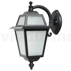 Viadurini Lighting Garten-Wandlampen-Außenwandleuchte aus Aluminiumdruckguss und Glas Made in Italy - Elric