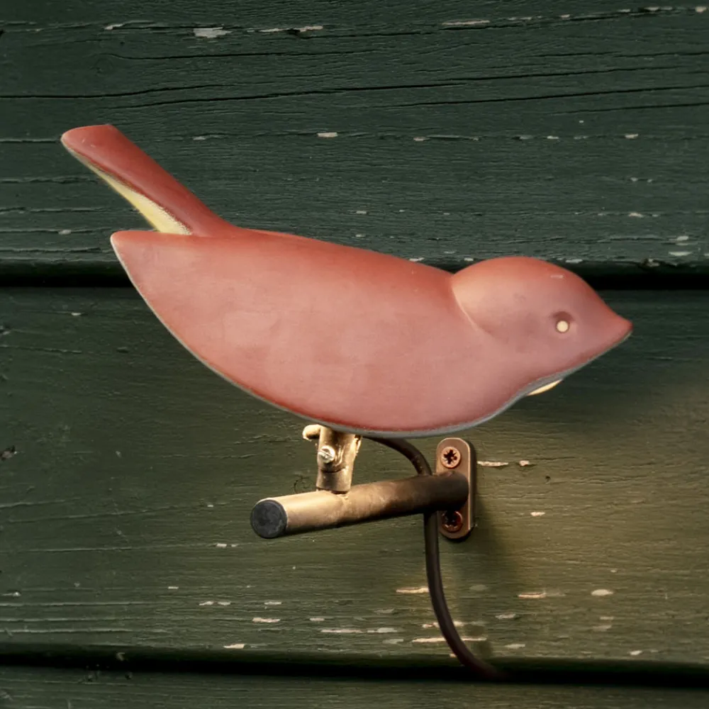 Viadurini Lighting Design Beleuchtung-Außenwandleuchte aus emaillierter toskanischer Majolika Made in Italy - Uccellino