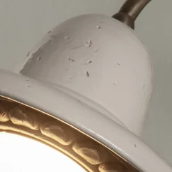 Toscot Garten-Wandlampen-Außenwandleuchte aus Galestro und Metall handgefertigt in Italien - Spoleto