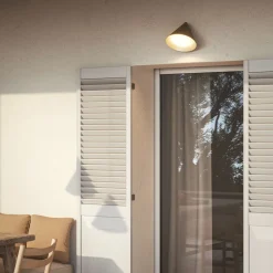 Viadurini Lighting Garten-Wandlampen-Außenwandleuchte aus Glas und Messing, hergestellt in Italien – Rain