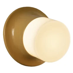 Toscot Garten-Wandlampen-Außenwandleuchte aus Majolika und mundgeblasenem Glas Made in Italy - Swinger