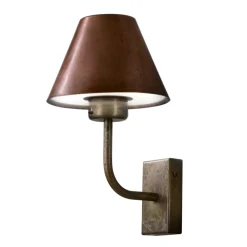 Viadurini Lighting Vintage Wandleuchten-Außenwandleuchte aus Messing und Kupfer, hergestellt in Italien – Sword