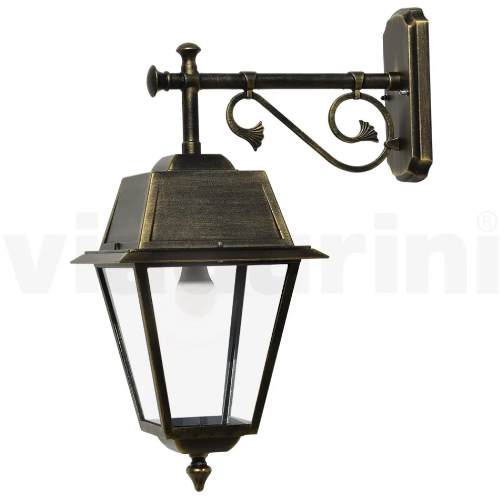 Viadurini Lighting Garten-Wandlampen-Außenwandleuchte im Vintage-Stil aus Aluminium, hergestellt in Italien – Doroty