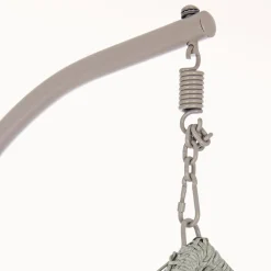 Viadurini in the Garden Metallsessel-Aufhängender Gartensessel aus Stahl für luxuriöses Design im Freien - Schaum