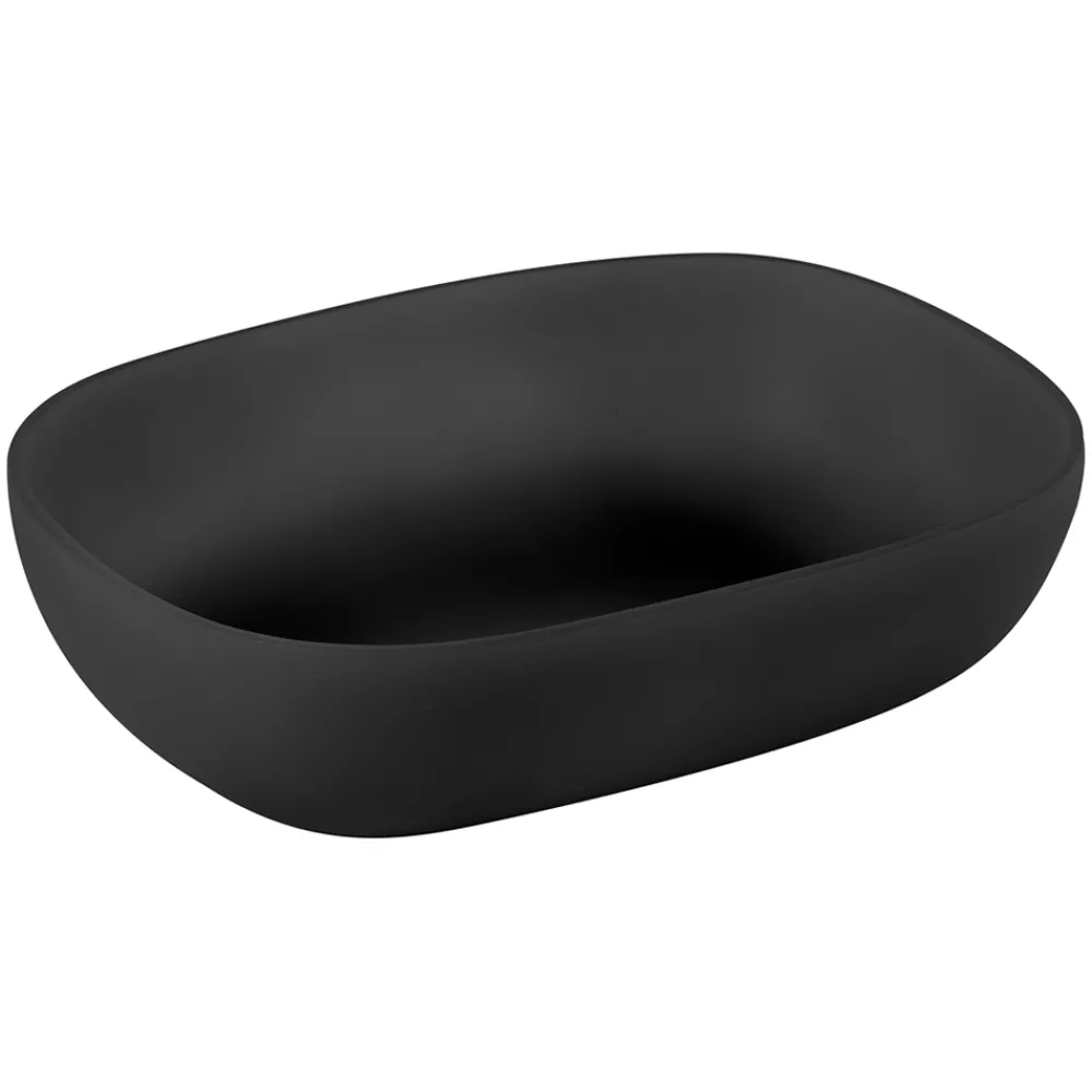 Viadurini Bathroom Harzwaschbecken-Aufsatzwaschbecken aus handbedrucktem, halbtransparentem, farbigem Harz - Elba