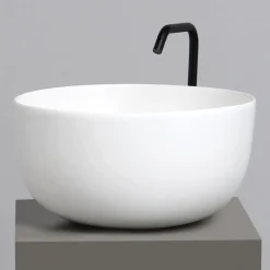 Viadurini Bathroom Keramikwaschbecken-Aufsatzwaschbecken aus Keramik Made in Italy - Doeminico