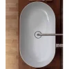 Viadurini Bathroom Farbige Waschbecken-Aufsatzwaschbecken aus Keramik, 70x35 cm, hergestellt in Italien, Star, modernes Design