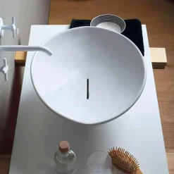 Viadurini Bathroom Keramikwaschbecken-Aufsatzwaschbecken aus Keramik, modernes Design made in Italy Animals